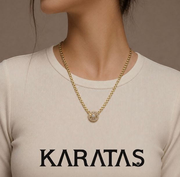 Kolye modeli 22 - Karataşlar Kuyumculuk