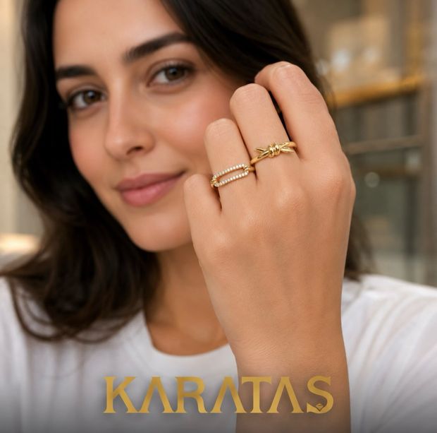 Yüzük modeli 12 - Karataşlar Kuyumculuk