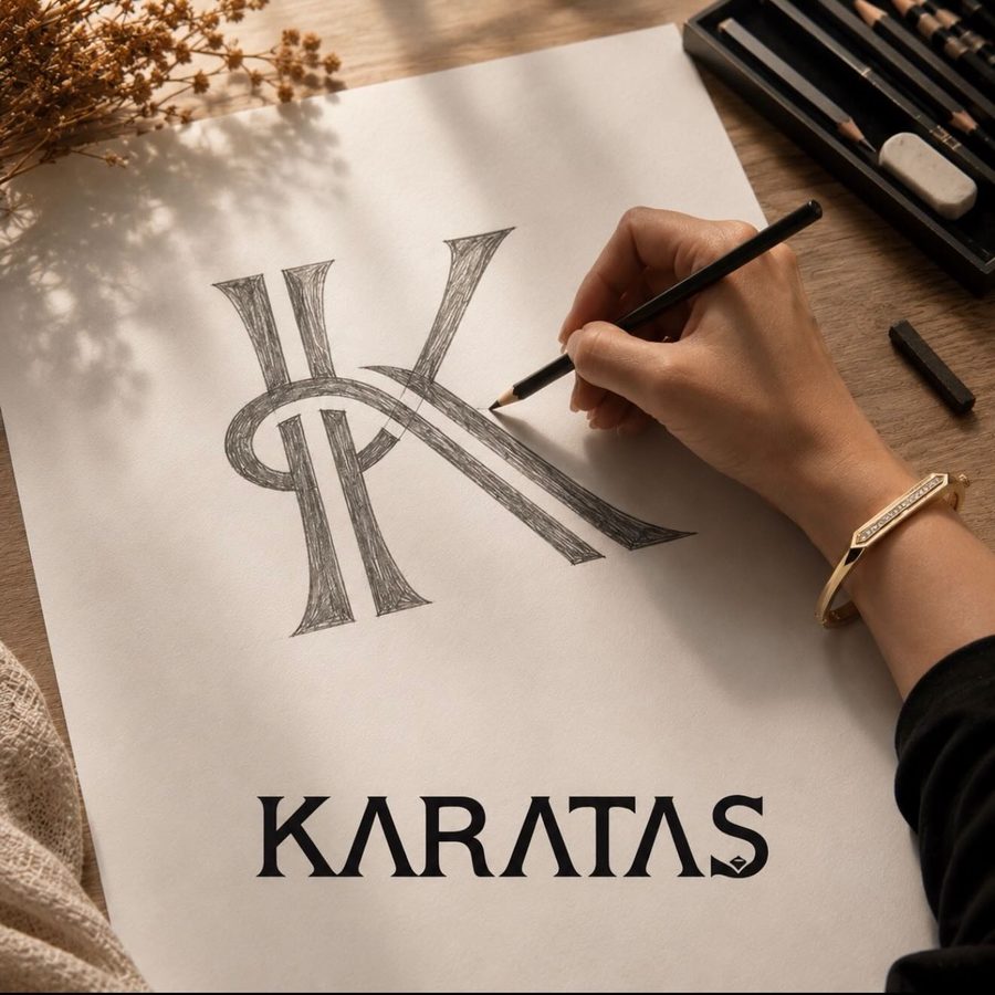 Karataş monogramının çizimi